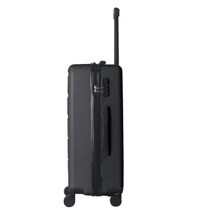 Luggage Sets ABS Hardshell 3pcs Luggage, Lightweight Durable Suitcase sets Spinner Wheels Suitcase 20''24''28'' (BLACK) - Renee Lane Company