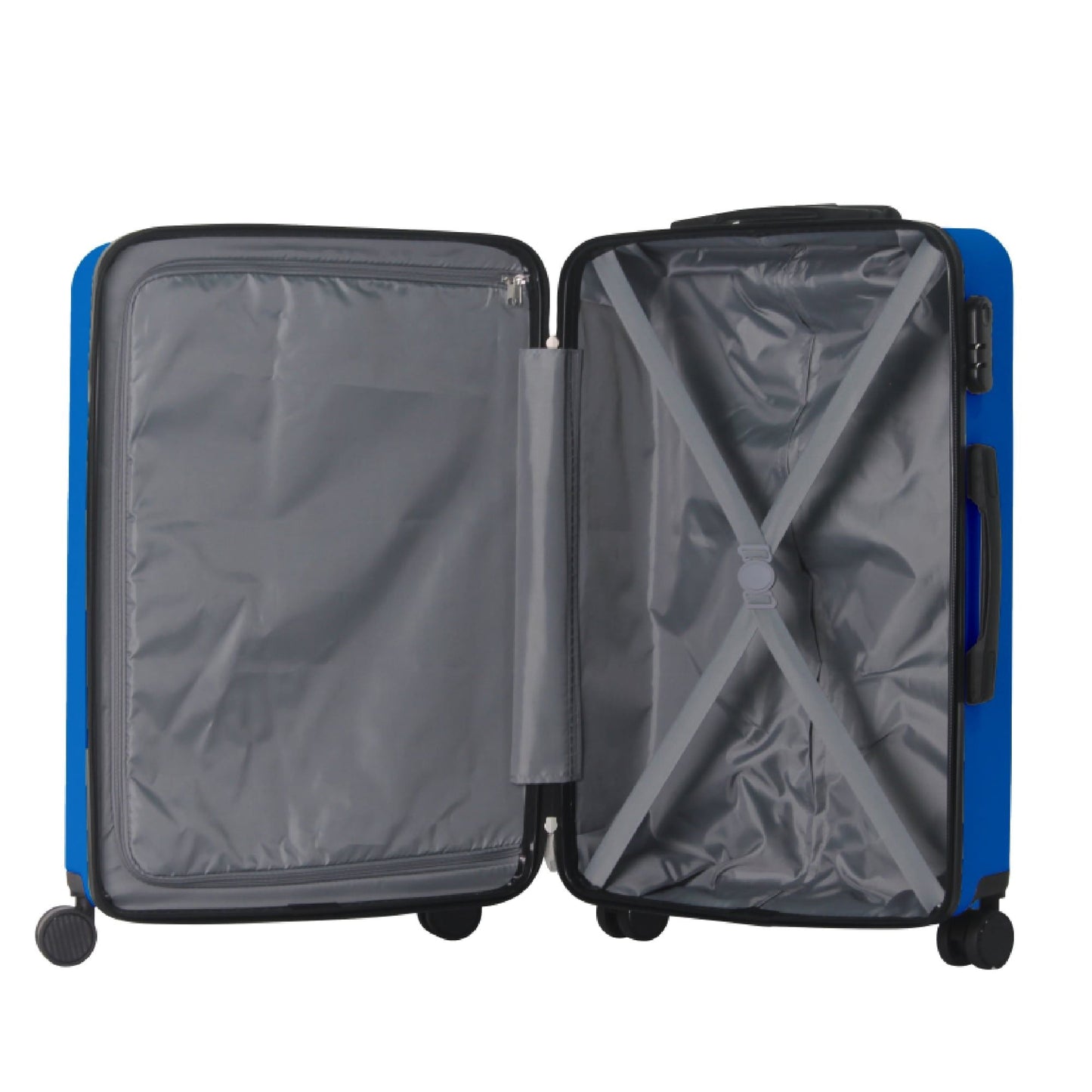 Luggage Sets ABS Hardshell 3pcs Luggage, Lightweight Durable Suitcase sets Spinner Wheels Suitcase 20''24''28'' (BLUE) - Renee Lane Company
