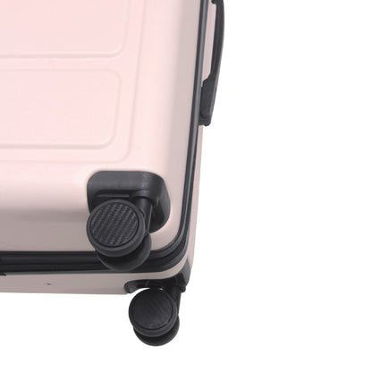 Luggage Sets ABS Hardshell 3pcs Luggage, Lightweight Durable Suitcase sets Spinner Wheels Suitcase 20''24''28'' (PINK) - Renee Lane Company
