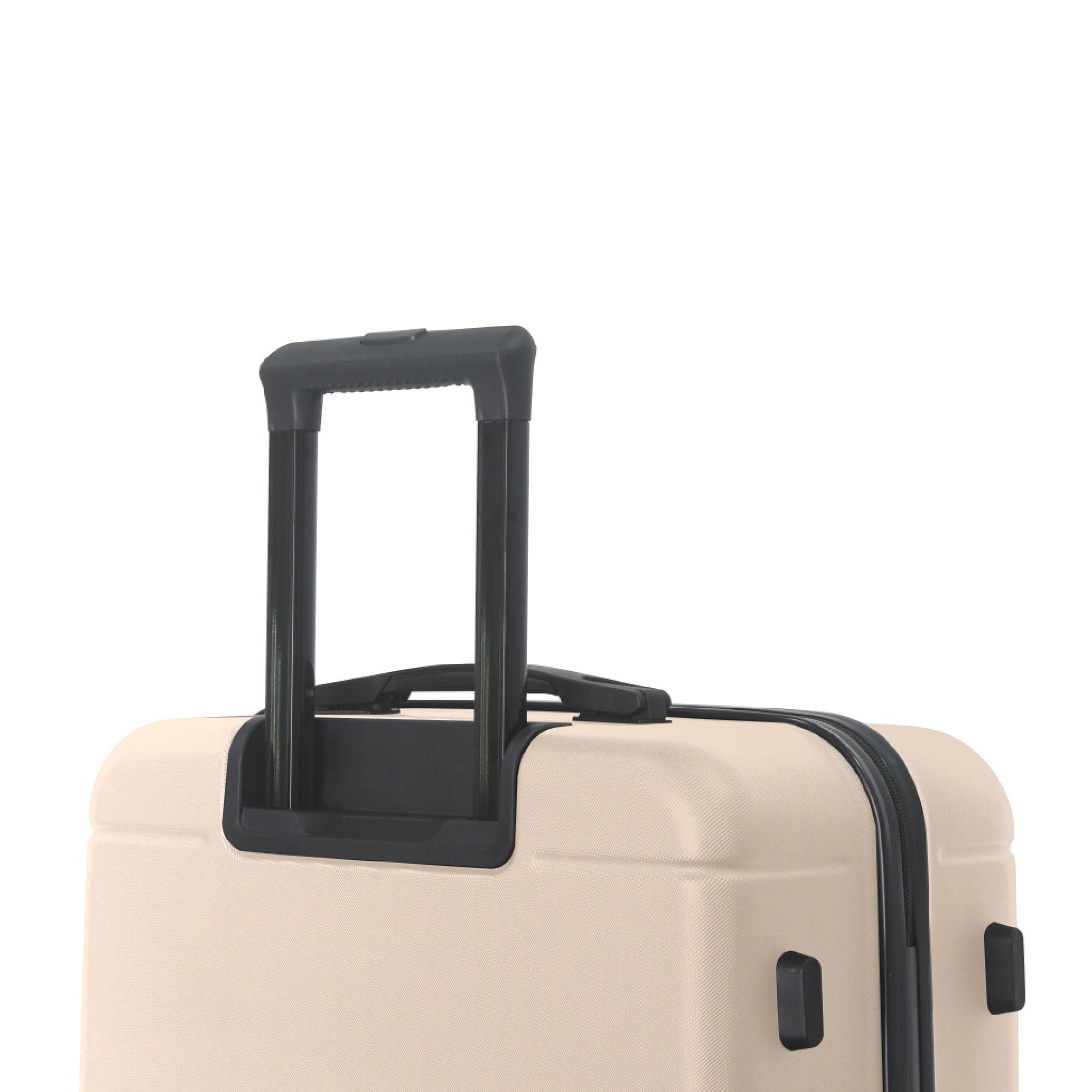 Luggage Sets ABS Hardshell 3pcs Luggage, Lightweight Durable Suitcase sets Spinner Wheels Suitcase with TSA Lock 20''24''28'' Available(Beige) - Renee Lane Company
