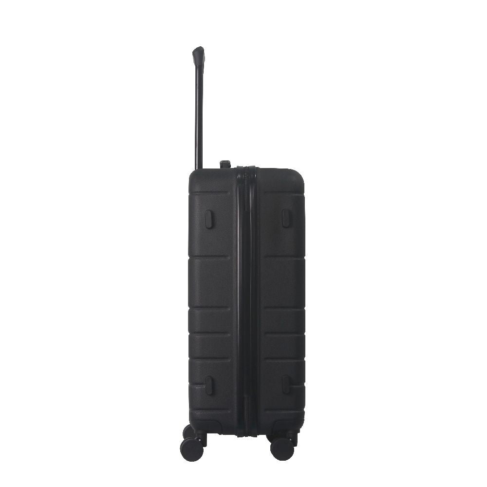 Luggage Sets ABS Hardshell 3pcs Luggage, Lightweight Durable Suitcase sets Spinner Wheels Suitcase with TSA Lock 20''24''28'' Available(Black) - Renee Lane Company