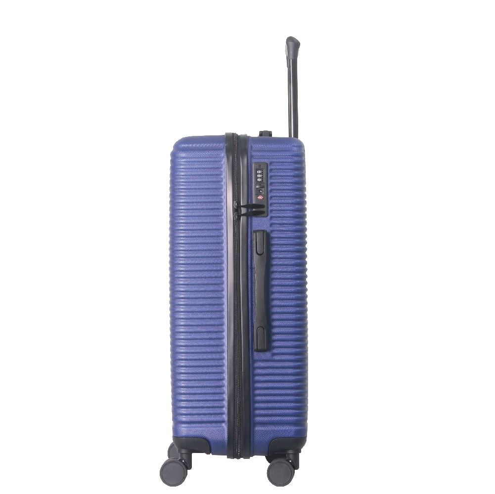 Luggage Sets ABS Hardshell 3pcs Luggage, Lightweight Durable Suitcase sets Spinner Wheels Suitcase with TSA Lock 20''24''28'' Available(Blue) - Renee Lane Company