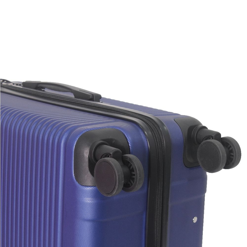 Luggage Sets ABS Hardshell 3pcs Luggage, Lightweight Durable Suitcase sets Spinner Wheels Suitcase with TSA Lock 20''24''28'' Available(Blue) - Renee Lane Company