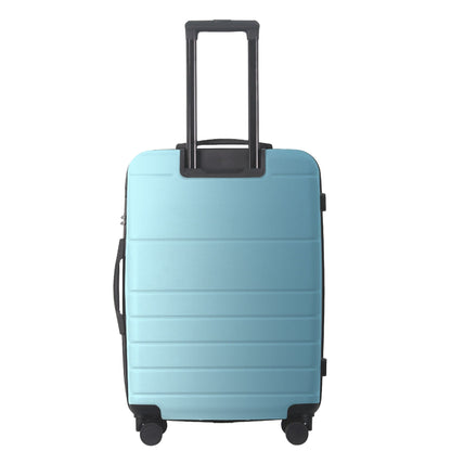 Luggage Sets ABS Hardshell 3pcs Luggage, Lightweight Durable Suitcase sets Spinner Wheels Suitcase with TSA Lock 20''24''28'' Available(Blue) - Renee Lane Company