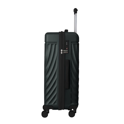 Luggage Sets ABS Hardshell 3pcs Luggage, Lightweight Durable Suitcase sets Spinner Wheels Suitcase with TSA Lock 20''24''28'' Available(Dark Green) - Renee Lane Company