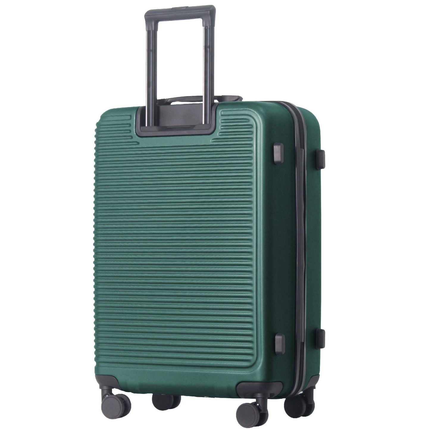Luggage Sets ABS Hardshell 3pcs Luggage, Lightweight Durable Suitcase sets Spinner Wheels Suitcase with TSA Lock 20''24''28'' Available(Dark Green) - Renee Lane Company