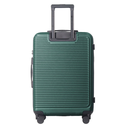 Luggage Sets ABS Hardshell 3pcs Luggage, Lightweight Durable Suitcase sets Spinner Wheels Suitcase with TSA Lock 20''24''28'' Available(Dark Green) - Renee Lane Company
