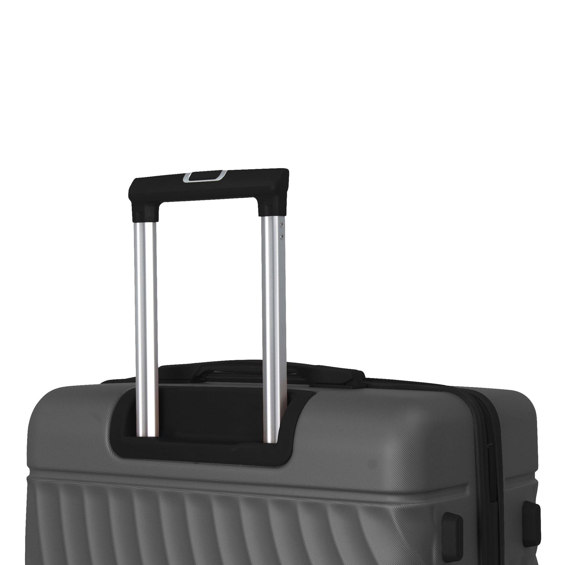 Luggage Sets ABS Hardshell 3pcs Luggage, Lightweight Durable Suitcase sets Spinner Wheels Suitcase with TSA Lock 20''24''28'' Available(Grey Ash) - Renee Lane Company