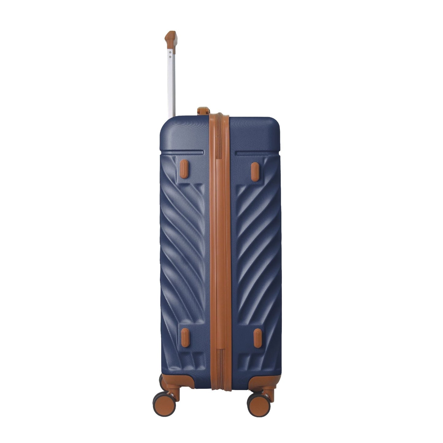 Luggage Sets ABS Hardshell 3pcs Luggage, Lightweight Durable Suitcase sets Spinner Wheels Suitcase with TSA Lock 20''24''28'' Available(Navy Blue) - Renee Lane Company
