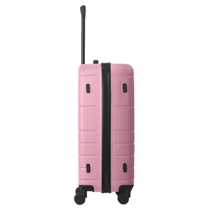 Luggage Sets ABS Hardshell 3pcs Luggage, Lightweight Durable Suitcase sets Spinner Wheels Suitcase with TSA Lock 20''24''28'' Available(Pink) - Renee Lane Company