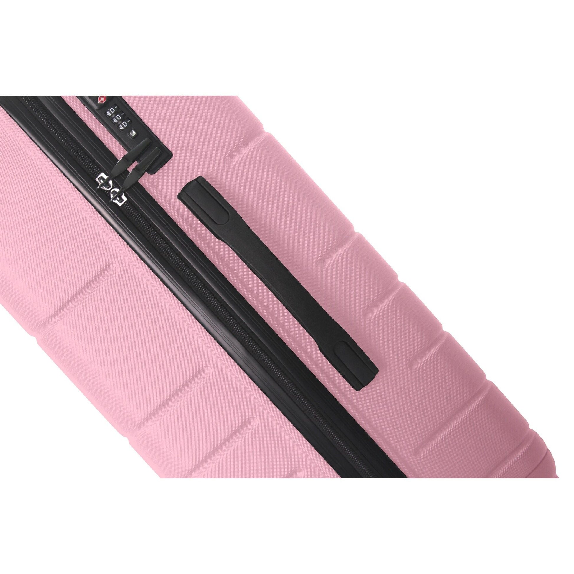 Luggage Sets ABS Hardshell 3pcs Luggage, Lightweight Durable Suitcase sets Spinner Wheels Suitcase with TSA Lock 20''24''28'' Available(Pink) - Renee Lane Company