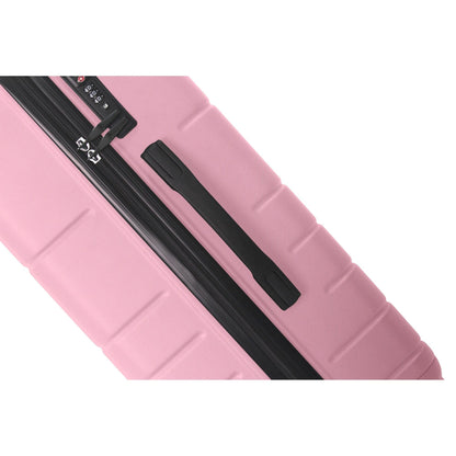 Luggage Sets ABS Hardshell 3pcs Luggage, Lightweight Durable Suitcase sets Spinner Wheels Suitcase with TSA Lock 20''24''28'' Available(Pink) - Renee Lane Company