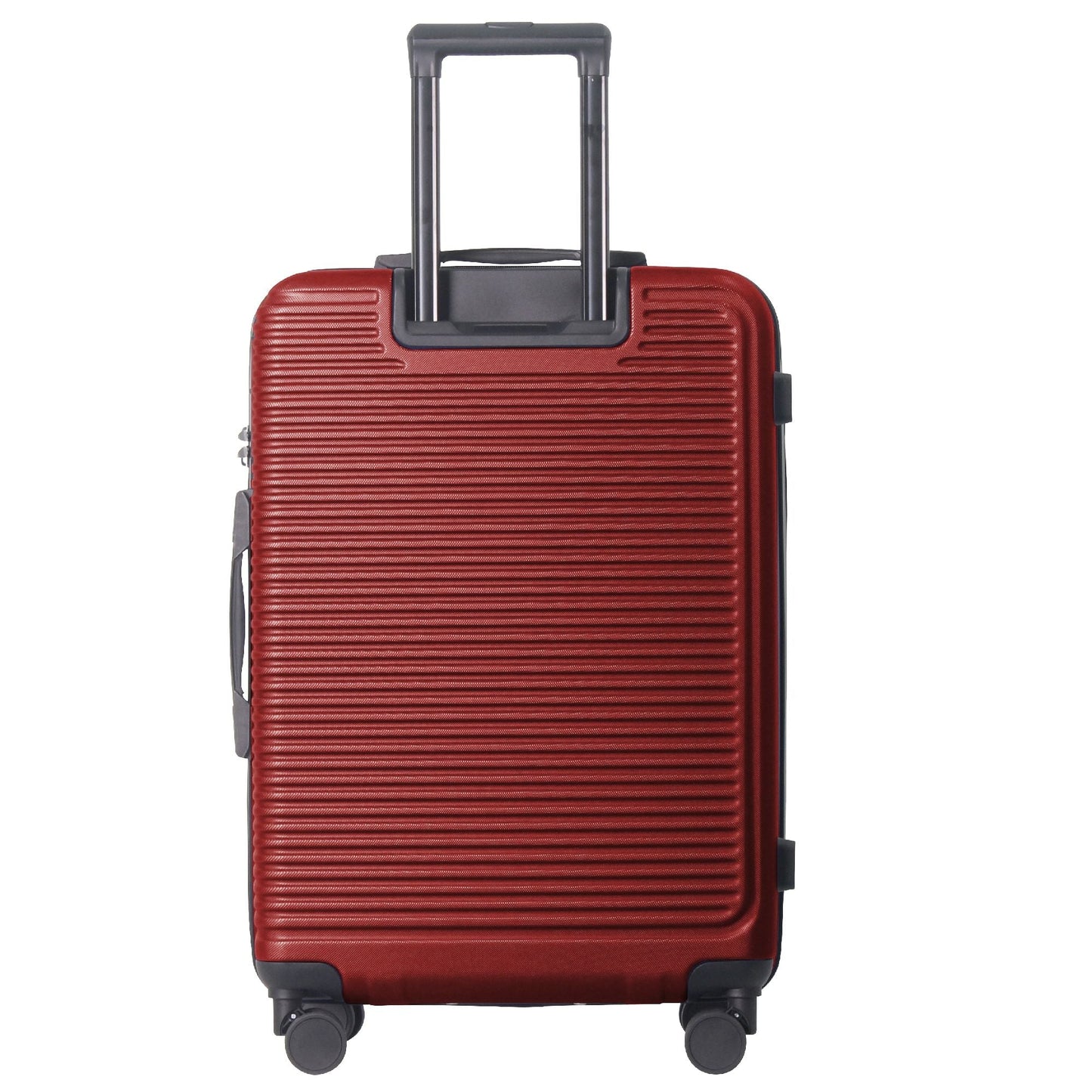 Luggage Sets ABS Hardshell 3pcs Luggage, Lightweight Durable Suitcase sets Spinner Wheels Suitcase with TSA Lock 20''24''28'' Available(WINE RED) - Renee Lane Company