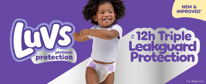 Luvs Platinum Protection Baby Diapers Size 2, 104 Count - Renee Lane Company