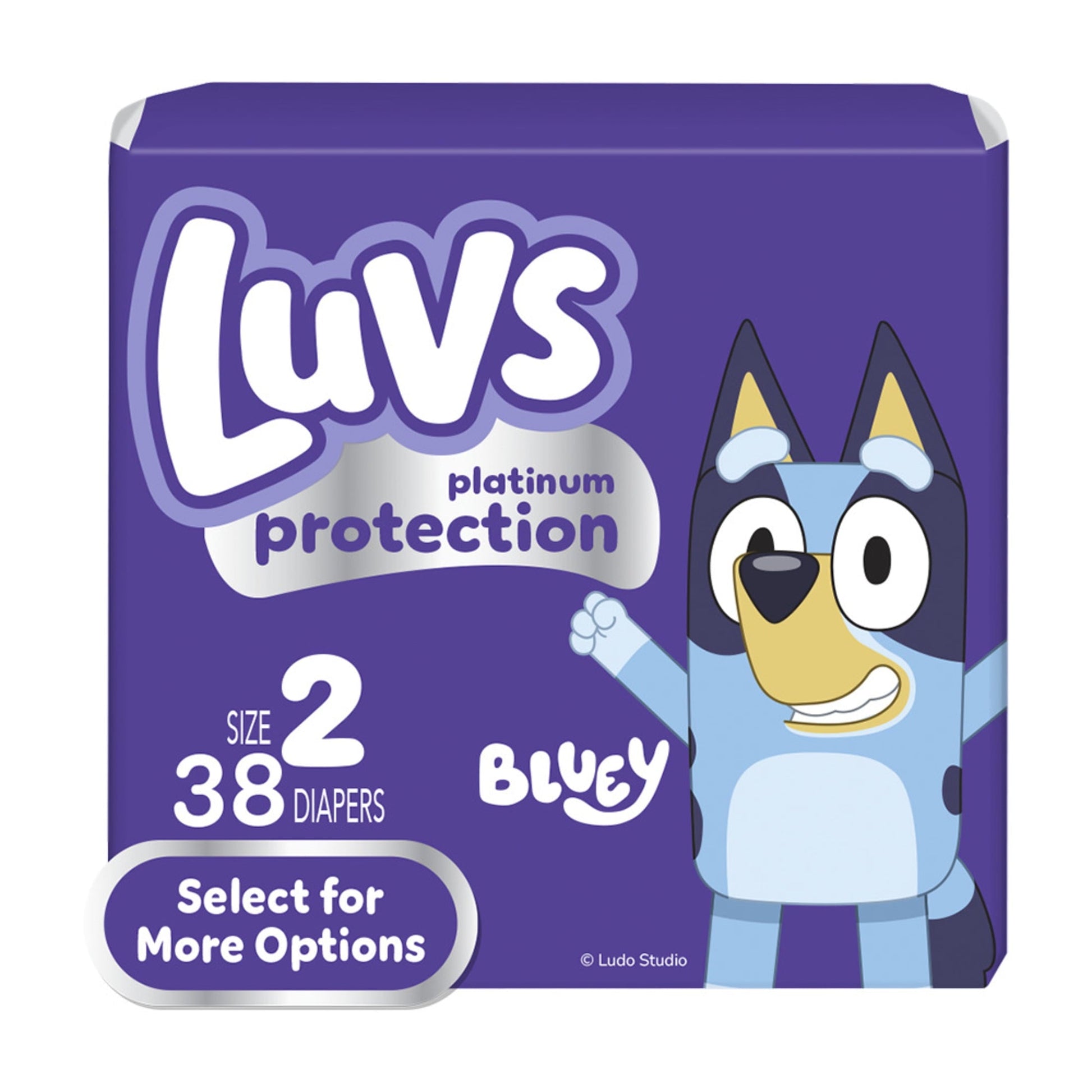 Luvs Platinum Protection Baby Diapers, Size 2 (12-18 lbs), 38 Count - Renee Lane Company