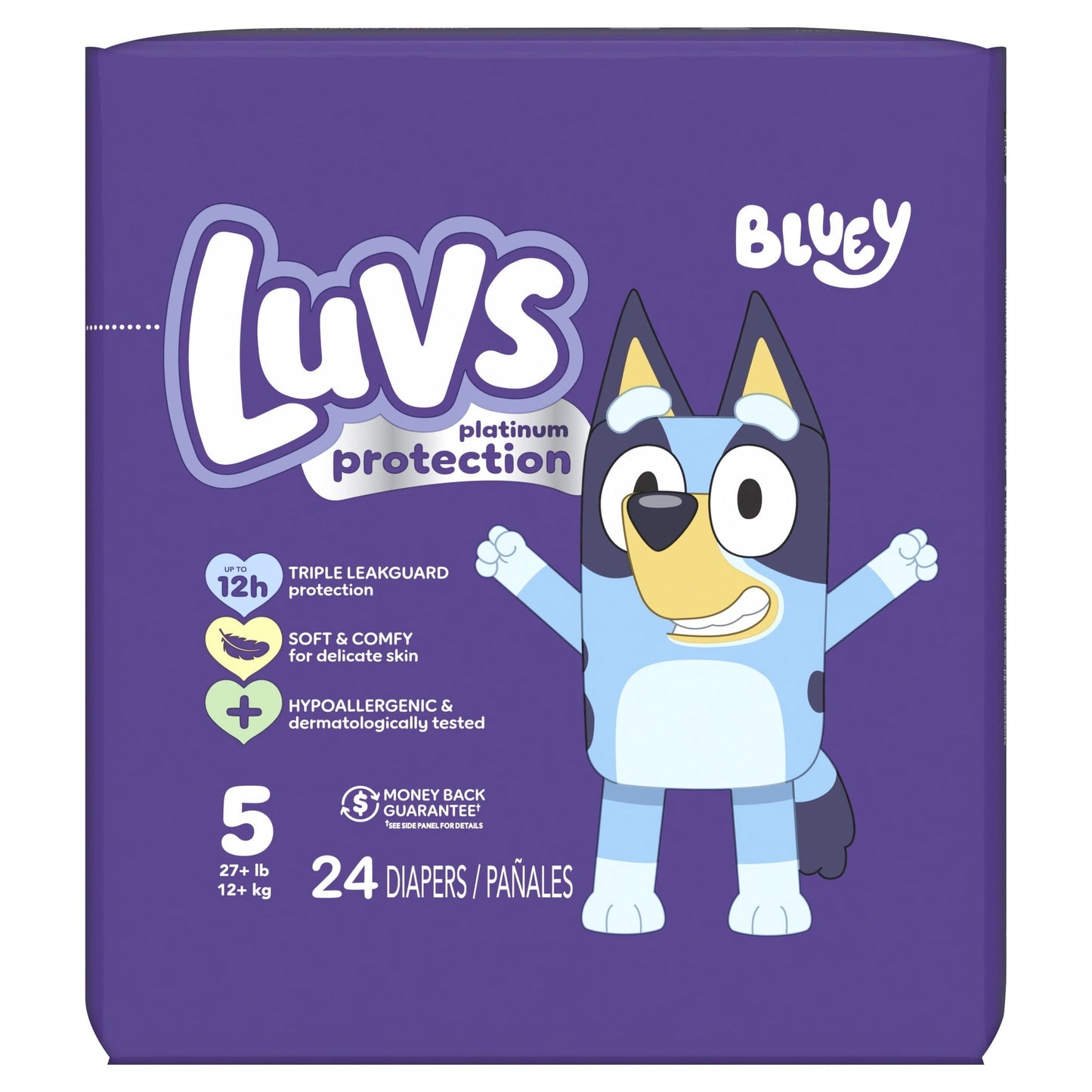 Luvs Platinum Protection Baby Diapers Size 5, 24 Count - Renee Lane Company
