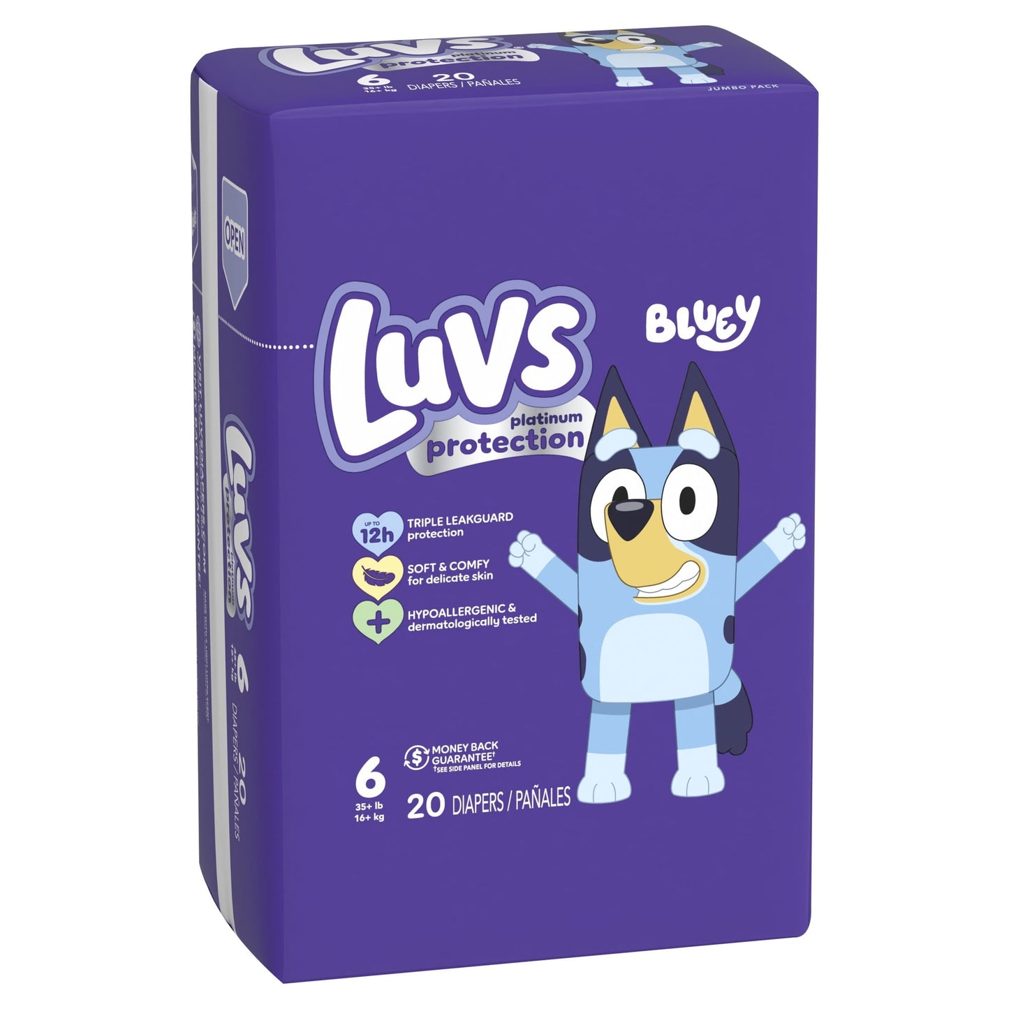 Luvs Platinum Protection Baby Diapers Size 6, 20 Count - Renee Lane Company