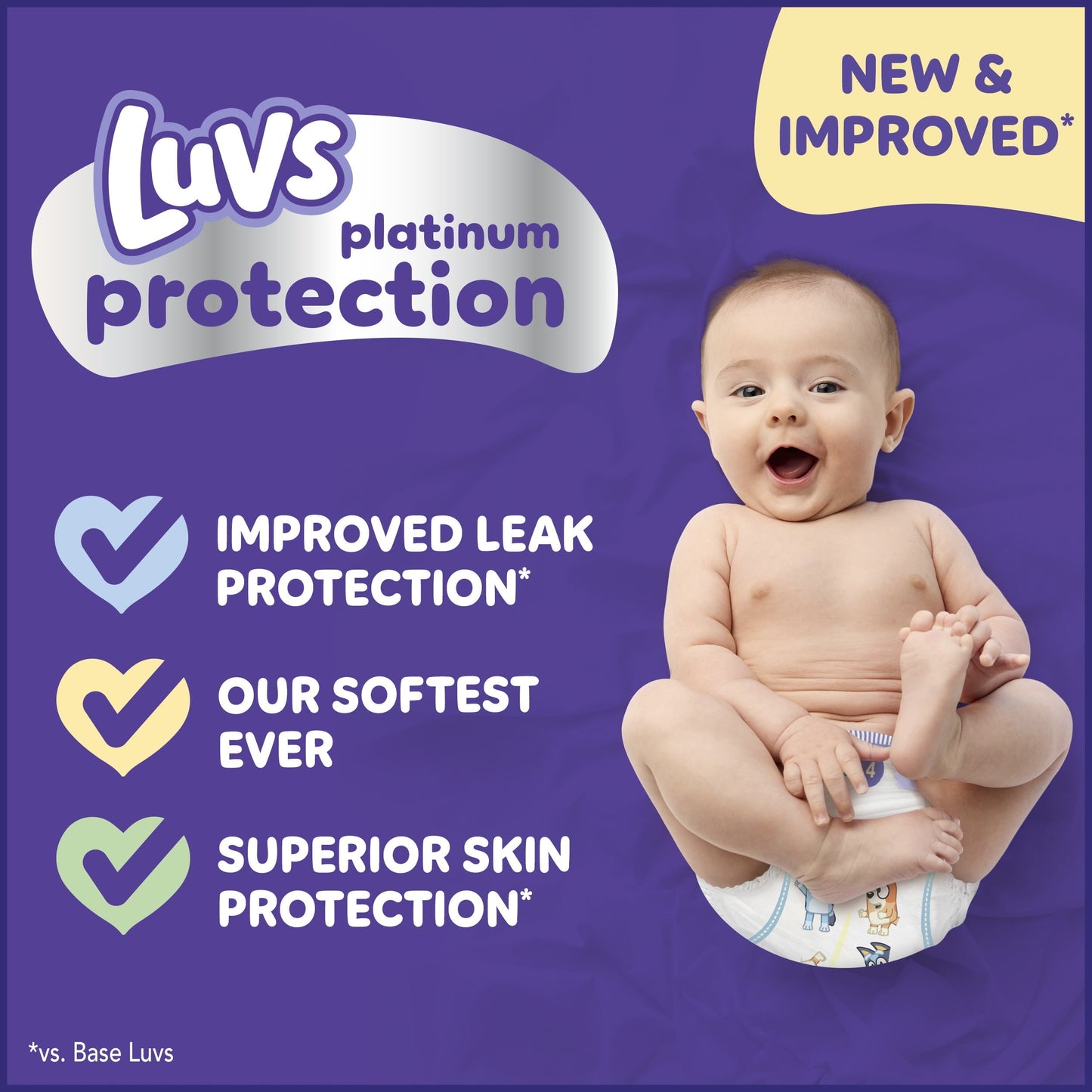 Luvs Platinum Protection Baby Diapers Size 6, 64 Count - Renee Lane Company
