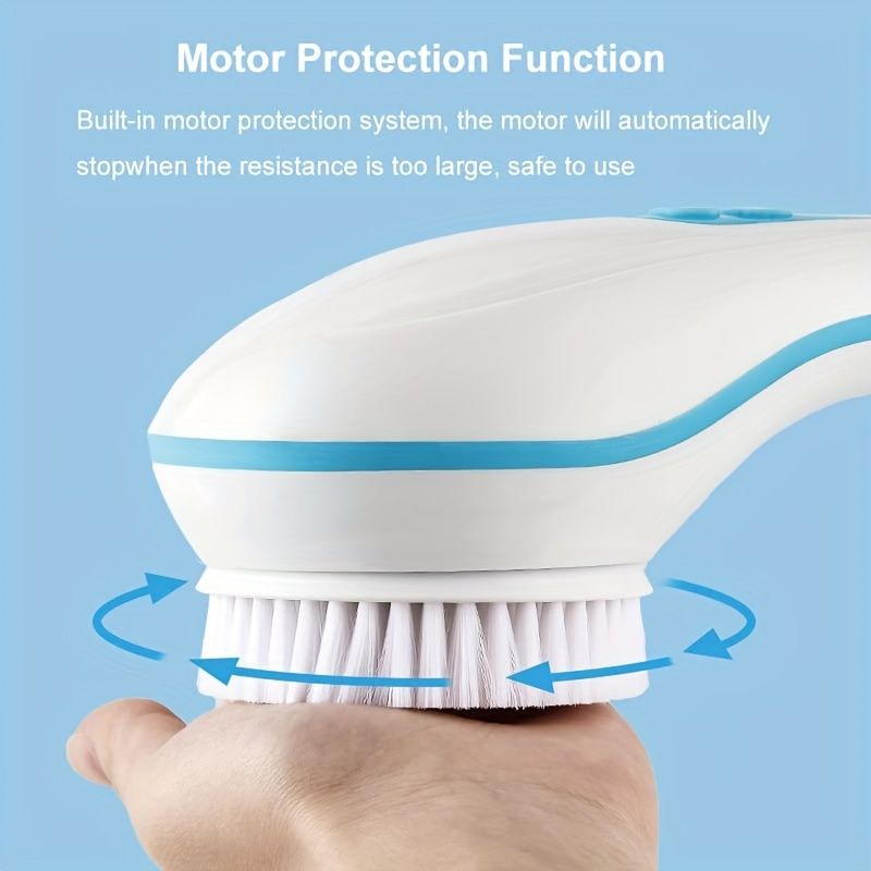 Luxurious Electric Bath Shower Brush: Pamper Yourself with a Relaxing Massage & Exfoliation! - Renee Lane Company