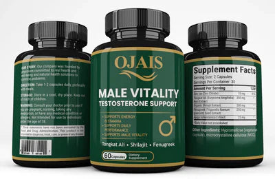 MALE VITALITY TESTOSTERONE SUPPORT - Renee Lane Company