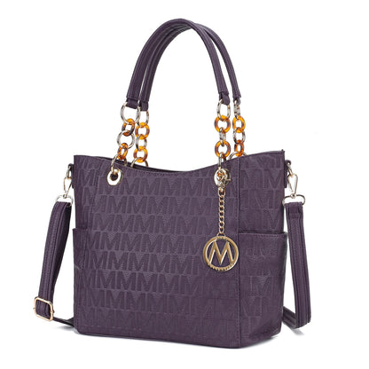 MKF Collection Rylee Vegan Leather Women Tote Handbag by Mia k - Renee Lane Company