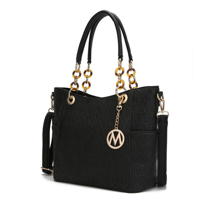 MKF Collection Rylee Vegan Leather Women Tote Handbag by Mia k - Renee Lane Company