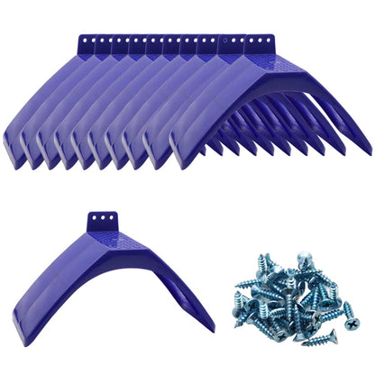 MODUODUO Pigeons Rest Stand with Screws 10 Sets Plastic Bird Perches for Dove Pigeon and Other Birds - Renee Lane Company