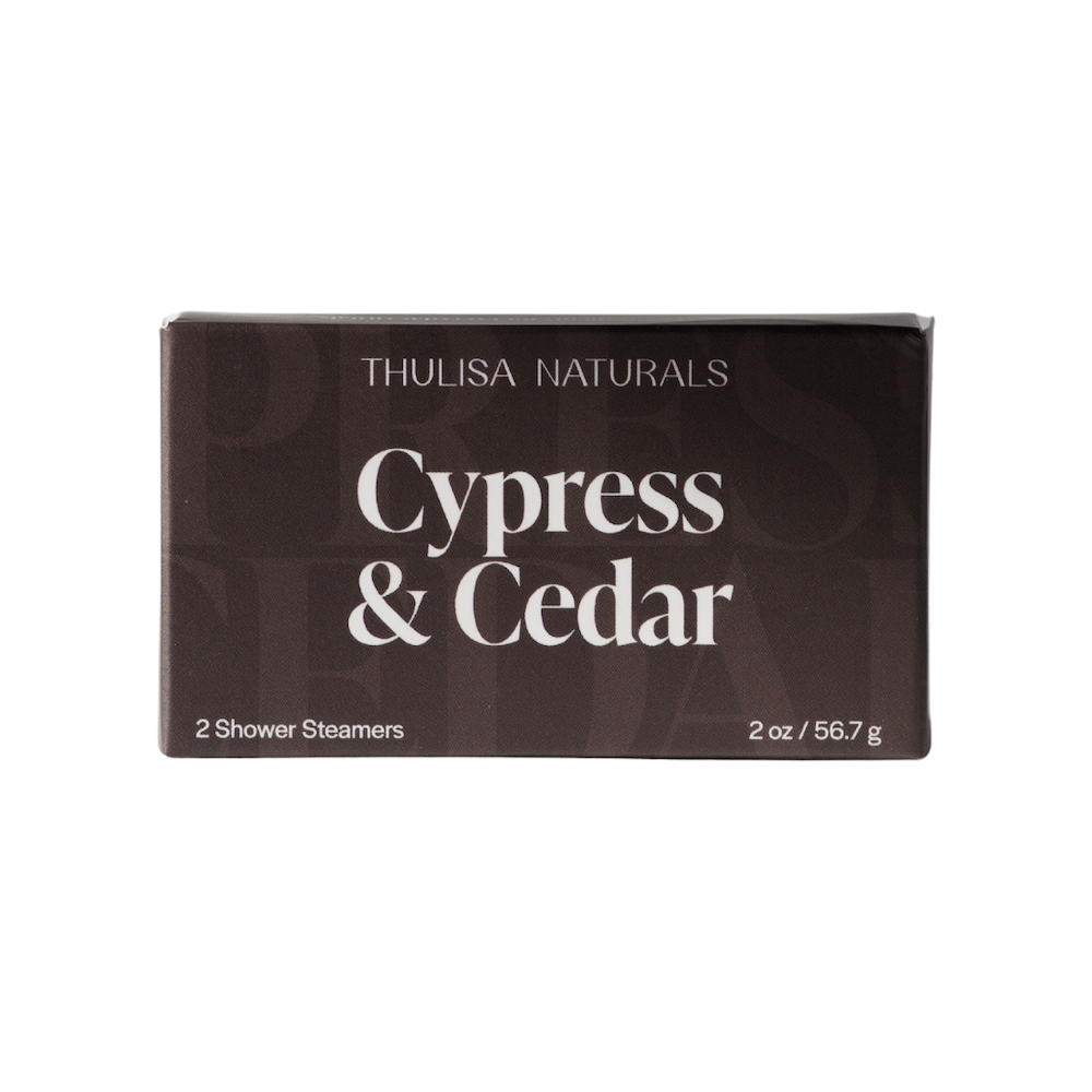 Made for Men Cypress Cedar Shower Steamer Duo - Renee Lane Company