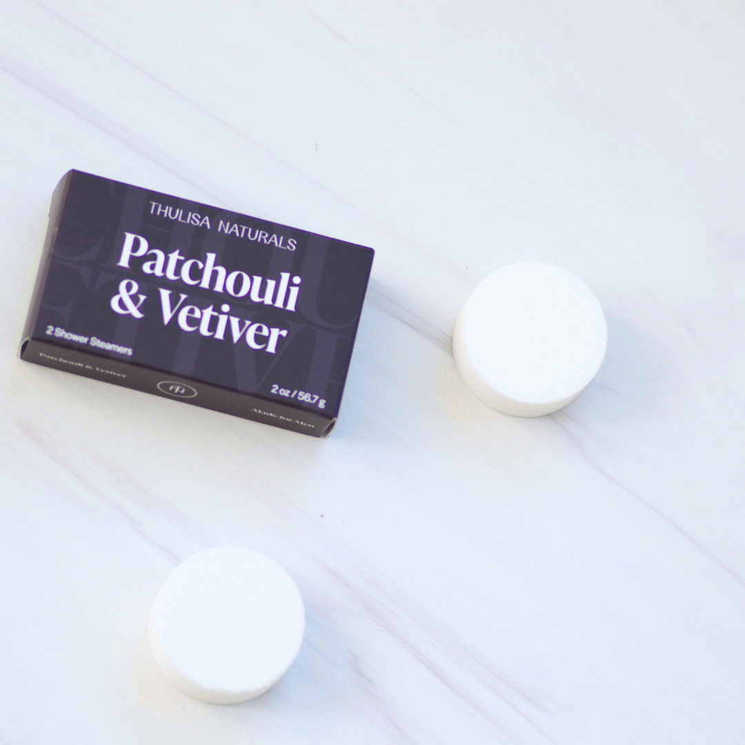 Made for Men Patchouli Vetiver Shower Steamer Duo - Renee Lane Company