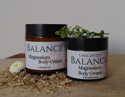 Magnesium Body Cream | Balance | Unscented - Renee Lane Company