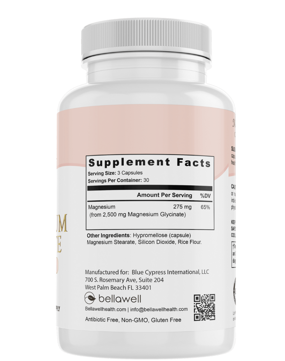 Magnesium Glycinate - Cellular Balance by Bellawell - Renee Lane Company