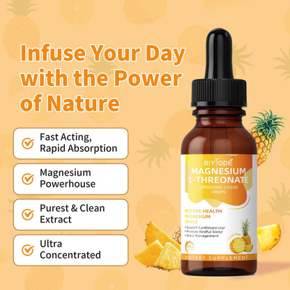 Magnesium L-Threonate Liquid Drops 30ml - Renee Lane Company