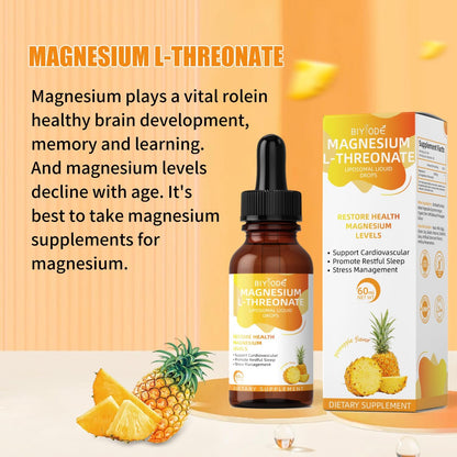 Magnesium L-Threonate Liquid Drops 30ml - Renee Lane Company