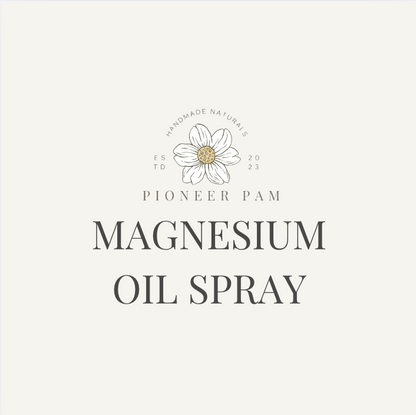 Magnesium Oil Spray: Nervous System Support - Renee Lane Company