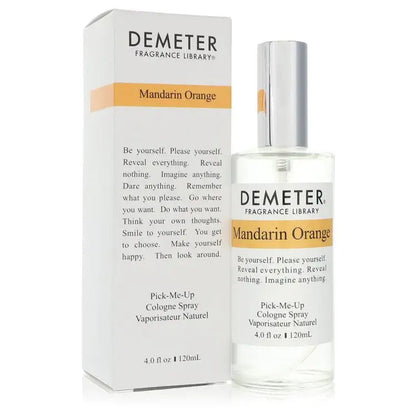 Demeter Mandarin Orange unisex cologne spray bottle with box package