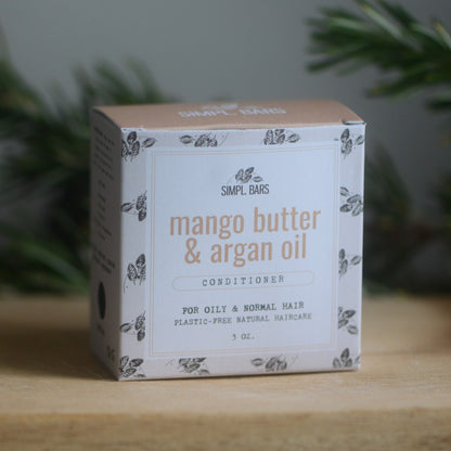 Mango Butter & Argan Oil Conditioner / For Oily & Normal Hair - Renee Lane Company