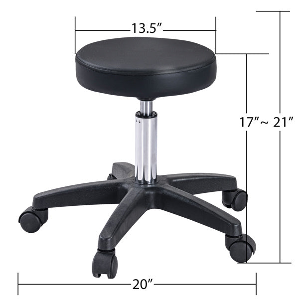 Massage Salon Tattoo Chair with Two Trays Esthetician Bed with Hydraulic Stool, Multi-Purpose 3-Section Facial Bed Table, Adjustable Beauty Barber Spa Beauty Equipment, Black - Renee Lane Company
