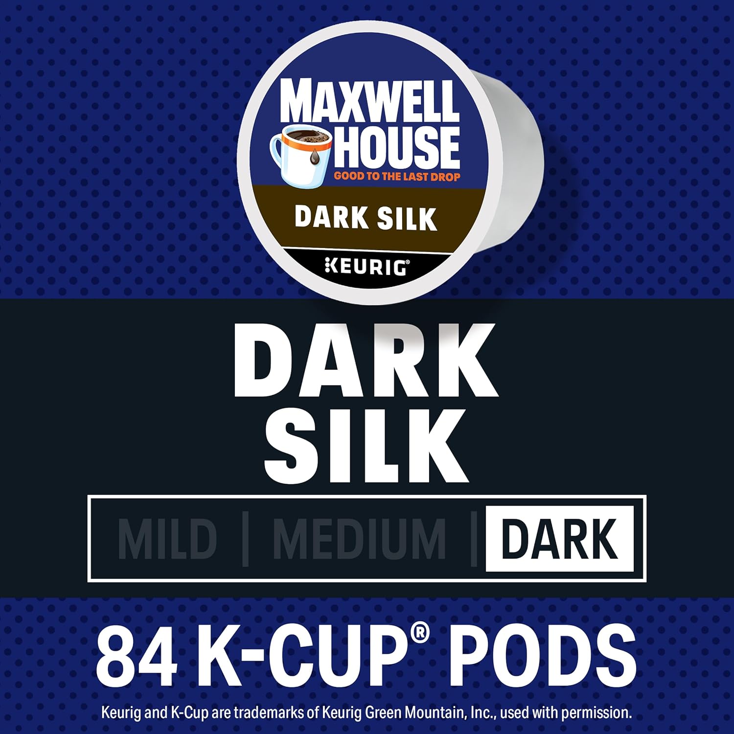 Maxwell House Dark Silk Dark Roast K-Cup® Coffee Pods (84 ct Box) - Renee Lane Company