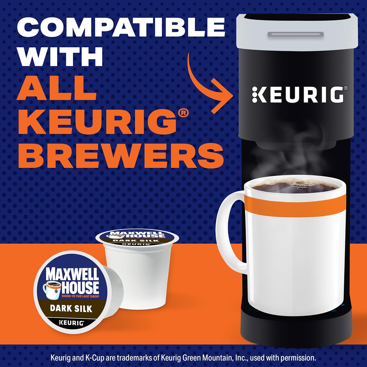 Maxwell House Dark Silk Dark Roast K-Cup® Coffee Pods (84 ct Box) - Renee Lane Company