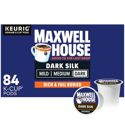 Maxwell House Dark Silk Dark Roast K-Cup® Coffee Pods (84 ct Box) - Renee Lane Company