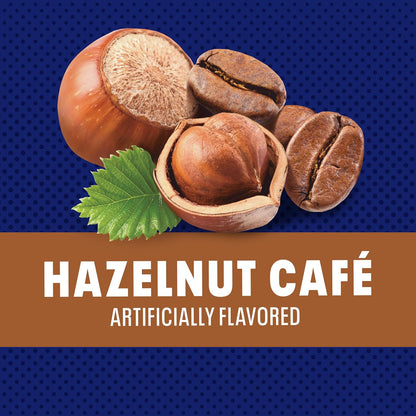 Maxwell House Instant Cafe-Style Beverage Mix, Easy to Prepare, 1 Canister, for Quick Morning Coffee or Afternoon Treat, Hazelnut Cafe, Kosher Dairy, 9 oz - Renee Lane Company