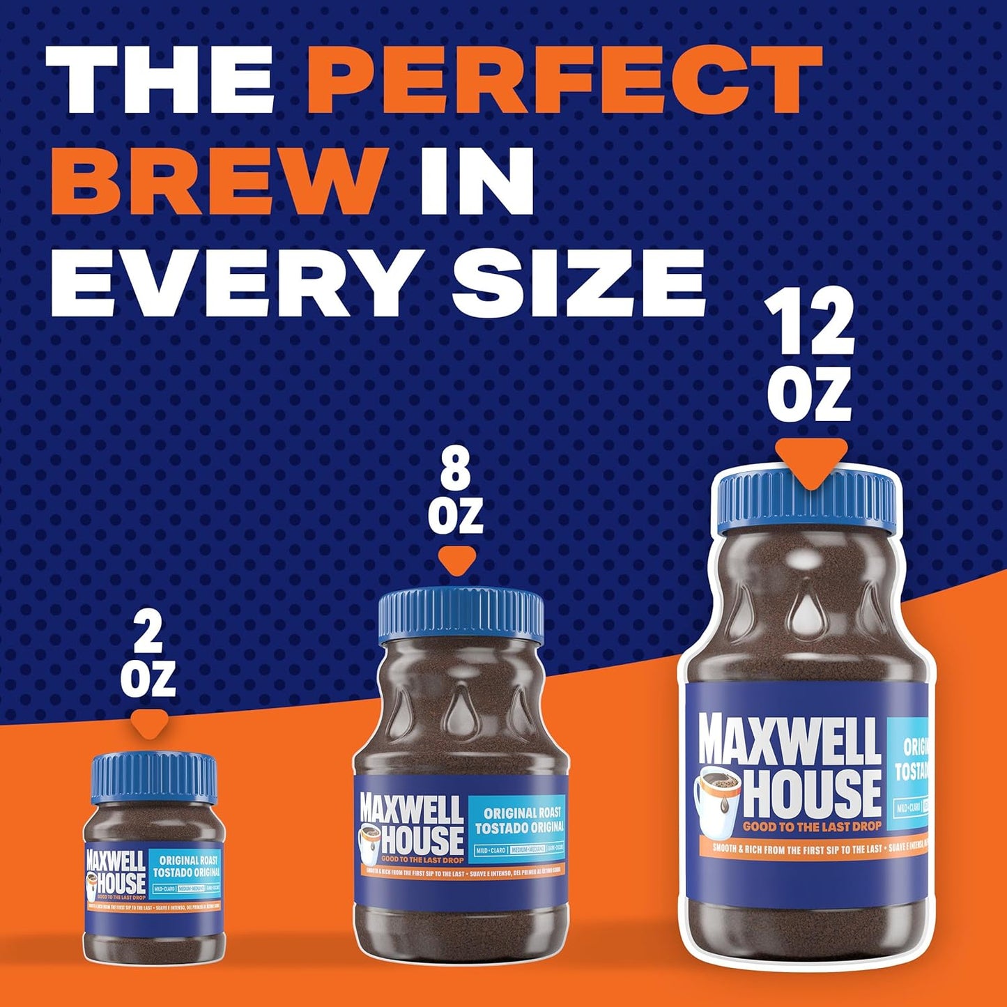 Maxwell House Original Medium Roast Instant Coffee (12 oz Jar) - Renee Lane Company