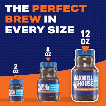 Maxwell House Original Medium Roast Instant Coffee (12 oz Jar) - Renee Lane Company