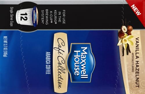 Maxwell House Vanilla Hazelnut Medium Roast K-Cup Coffee Pods (12 Count) - Renee Lane Company