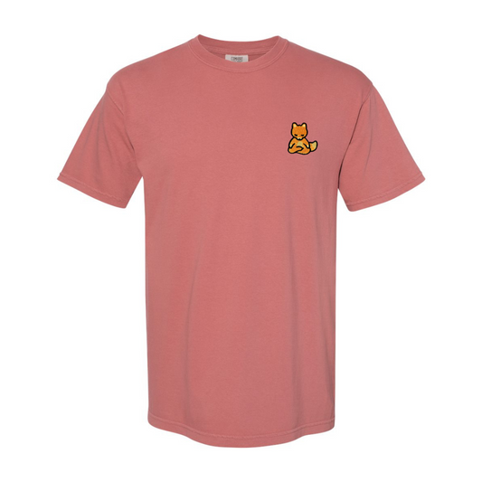 Meditating Fox Comfy Tee | Lucky Owl - Renee Lane Company