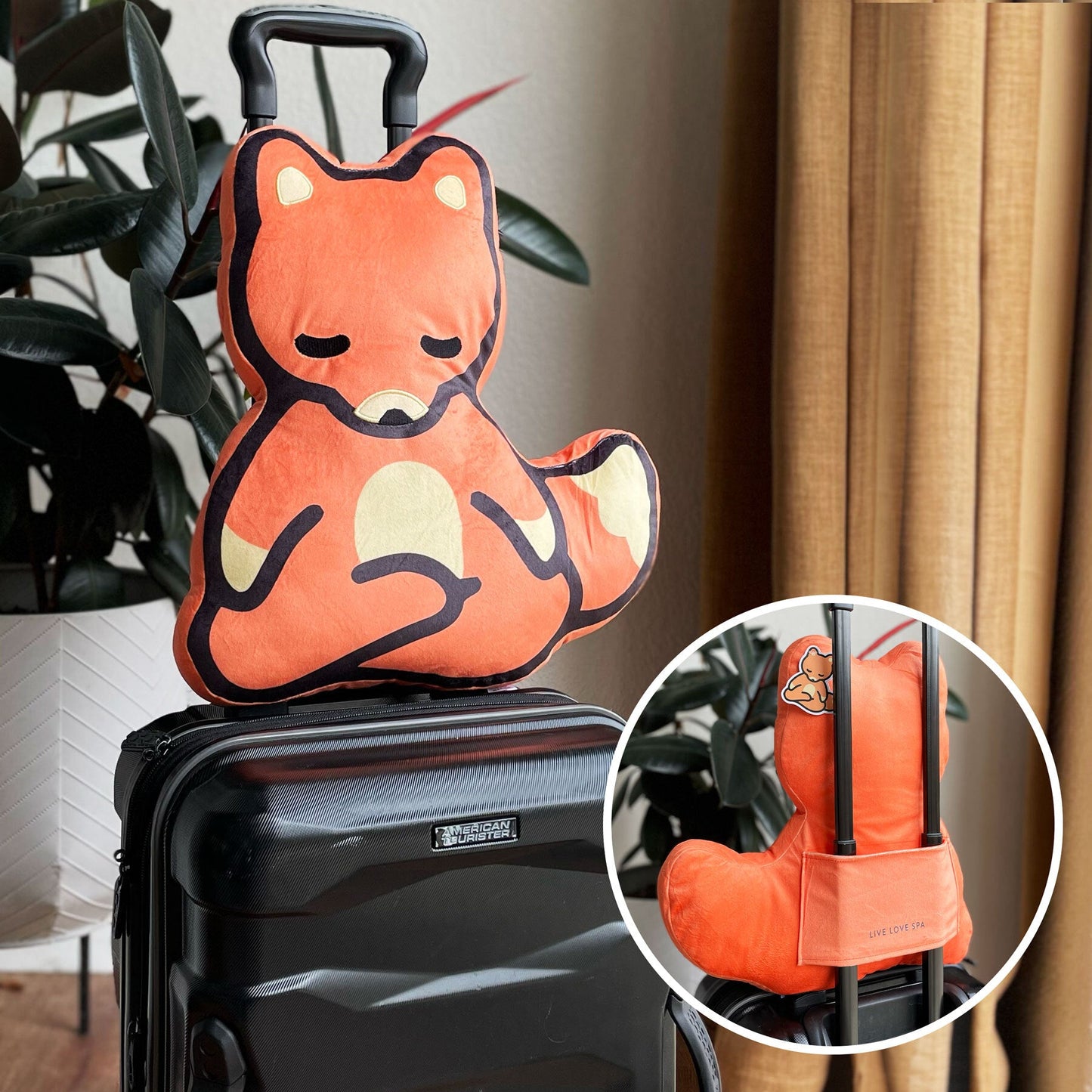 Meditating Fox Plushie | Lucky Owl - Renee Lane Company
