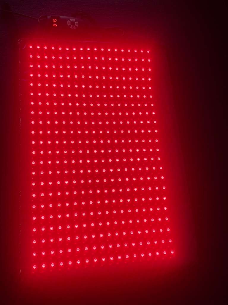 Medium Red Light Pad for Pain Relief & Recovery | 16" x 11" | 1188 LEDs + 12V Car Adapter - Renee Lane Company