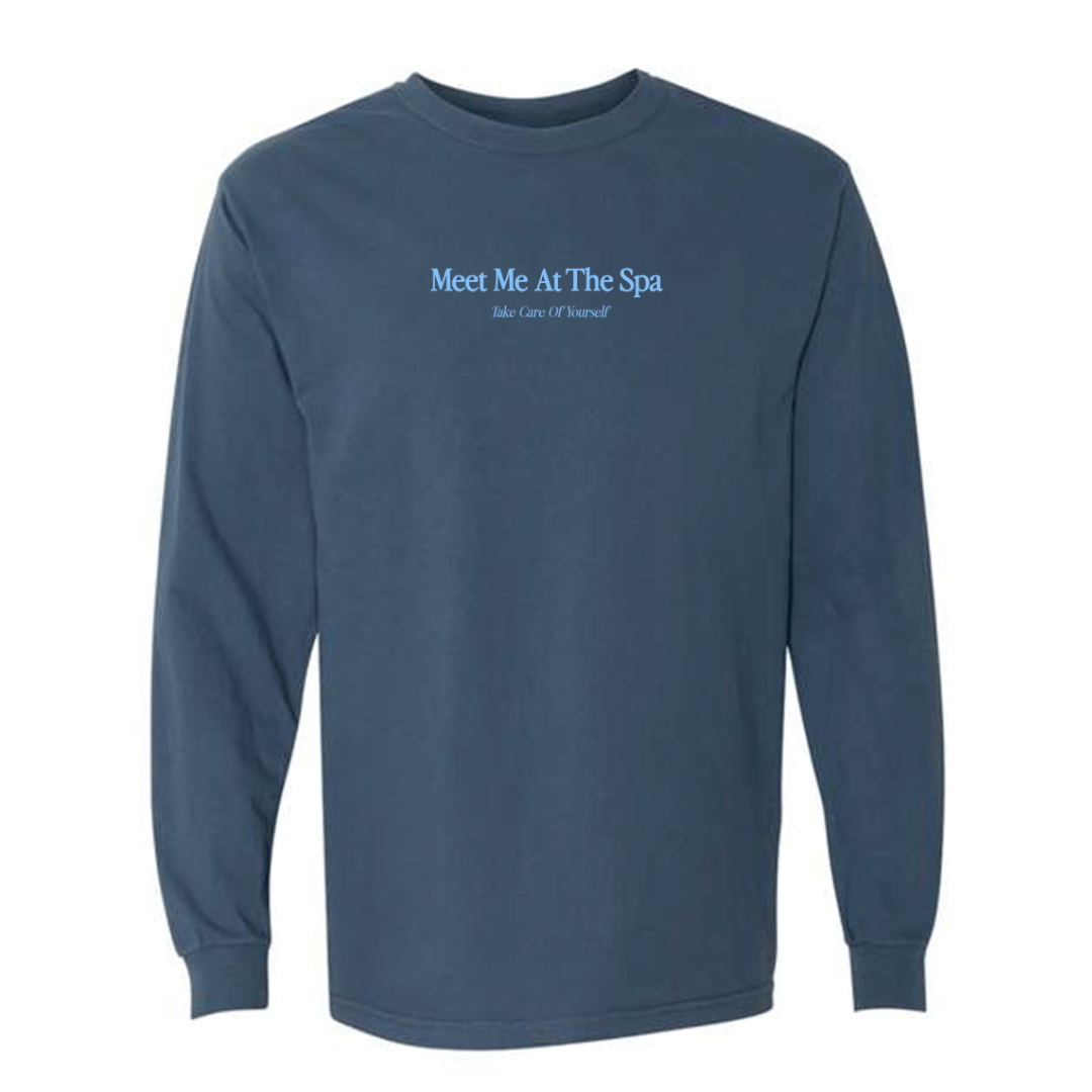Meet Me At The Spa - Take Care Of Yourself Long Sleeve T-Shirt | Lucky Owl - Renee Lane Company
