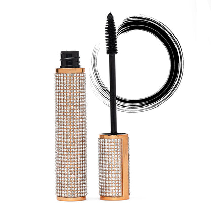 Mega Volume Vegan Mascara Black and Blue – Smudge-Proof with Handmade Diamond Case - Renee Lane Company