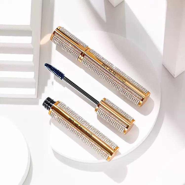 Mega Volume Vegan Mascara Black and Blue – Smudge-Proof with Handmade Diamond Case - Renee Lane Company